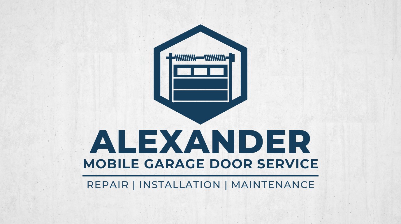 Alexander Mobile Garage Door Service Logo